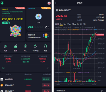 黑色UI开源虚拟币交易所系统源码,BTC/USDT数字货币交易所程序系统,区块链币币合约交易